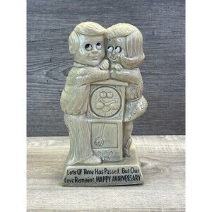 Figurine LOTS OF Time Has Passed But Our Love Remains 842 Berrie  Vtg 70s Statue